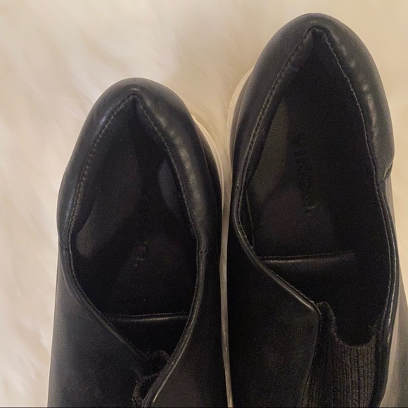 Vince Leather Sneakers - Picture 5 of 9